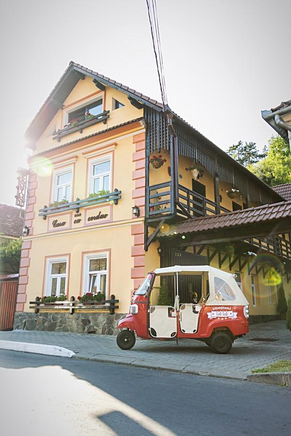 锡吉什瓦拉 Casa Cu Cerdac酒店 外观 照片
